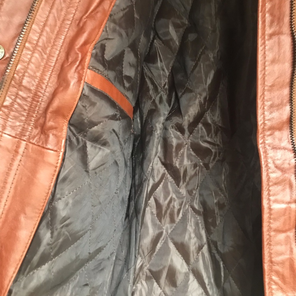 Brown Leather Jacket - image 6